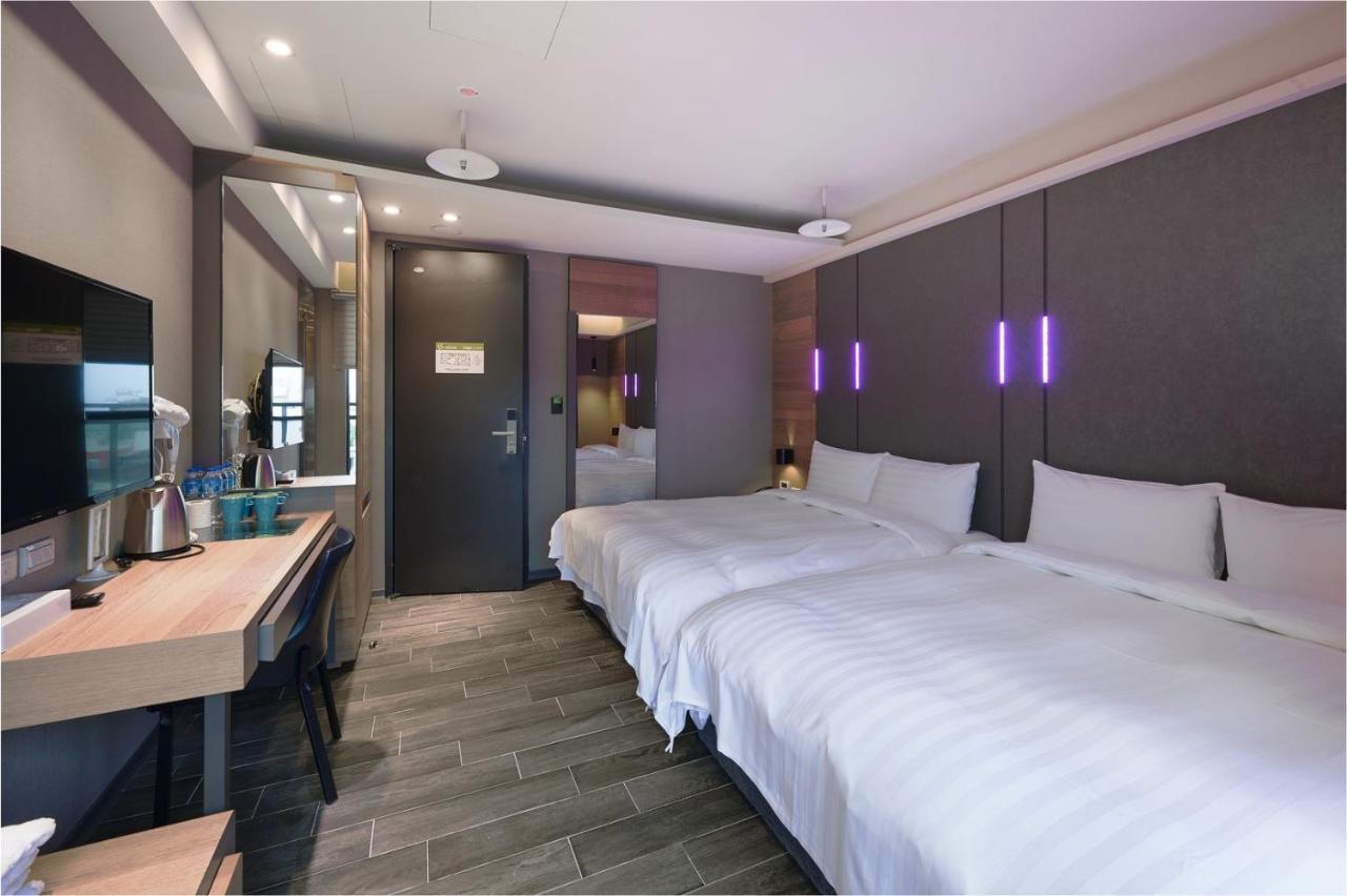 Kiwi Share Hotel Zhongli Eksteriør billede